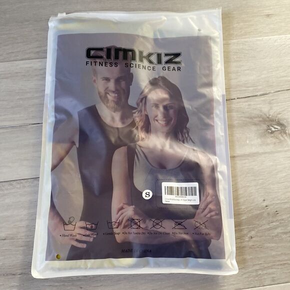 Cimkiz Mens Sauna Vest Sweat Body Shaper Slimming Waist Trainer Neoprene S NWT - Picture 5 of 7
